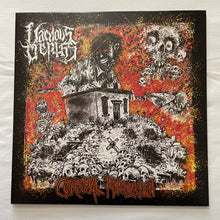 Vacuous Depths - Corporal Humiliation LP clear w/black splatter