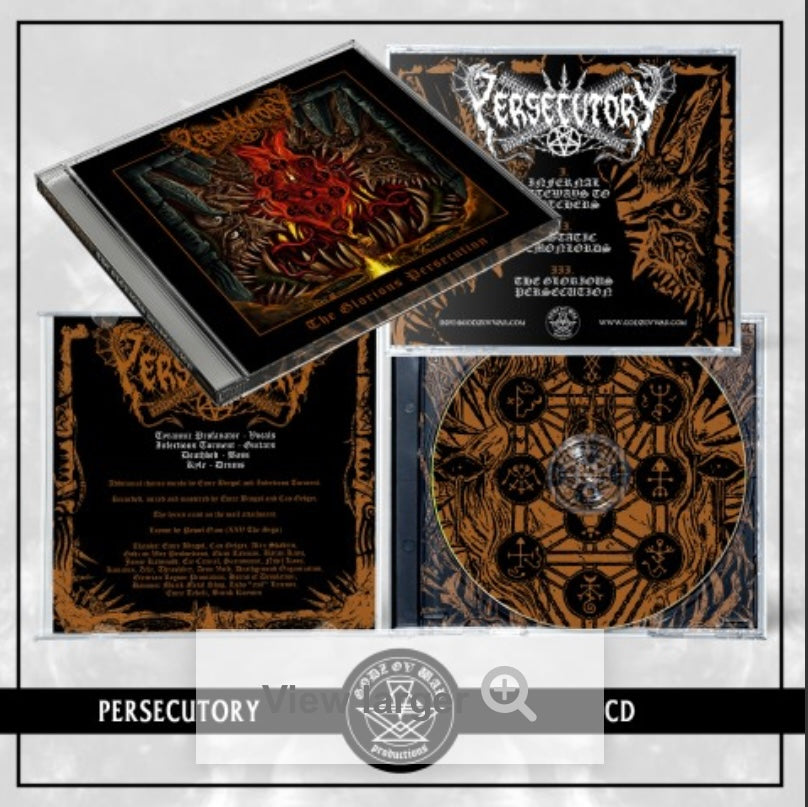 PERSECUTORY - The Glorious Persecution CD