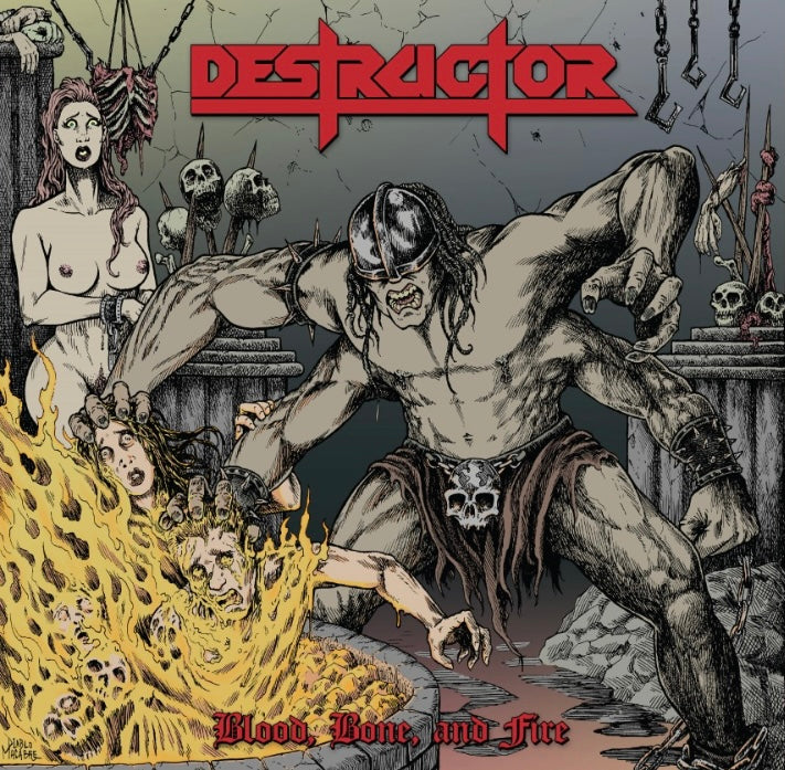 DESTRUCTOR - Blood, Bone And Fire (CD)