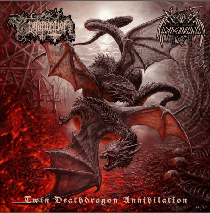 Wyrmvold/Glorification - Twin Deathdragon Annihilation split CD