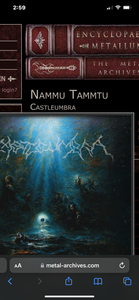 Castleumbra - NaMmU TaMMTU CD