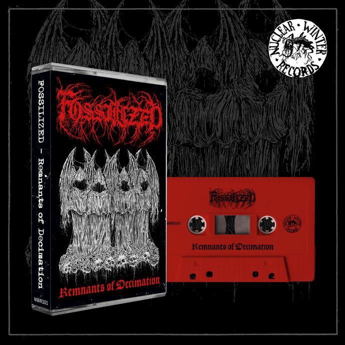 FOSSILIZED (USA) – ‘REMNANTS OF DECIMATION’ TAPE