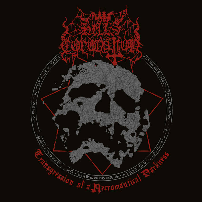 HELL'S CORONATION - Transgression of a Necromantical Darkness CD (Red)