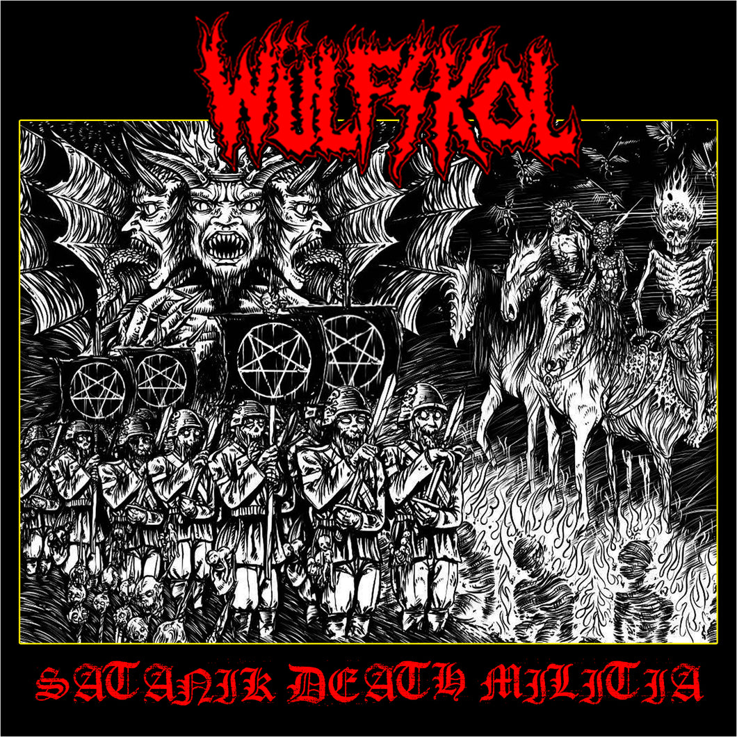 Wülfskol - Satanik Death Militia EP CD