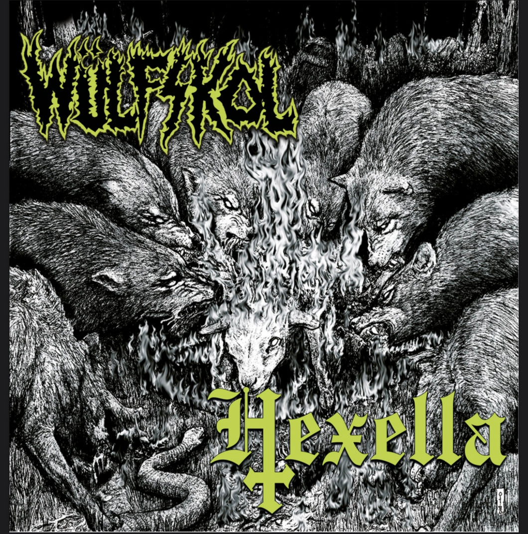 Wulfskol/Hexella “Burn With Us” black vinyl