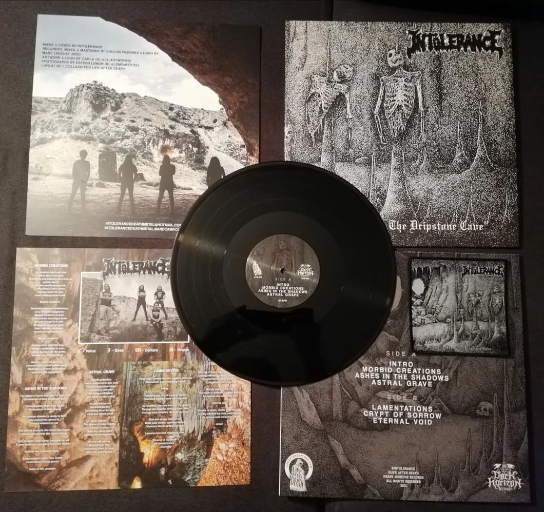 INTOLERANCE - LAMENTS FROM THE DRIPSTONE CAVE LP