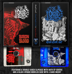 DRUID LORD - "DRUID DEATH CULT" + "BARON BLOOD" EP COMPILATION - CASSETTE